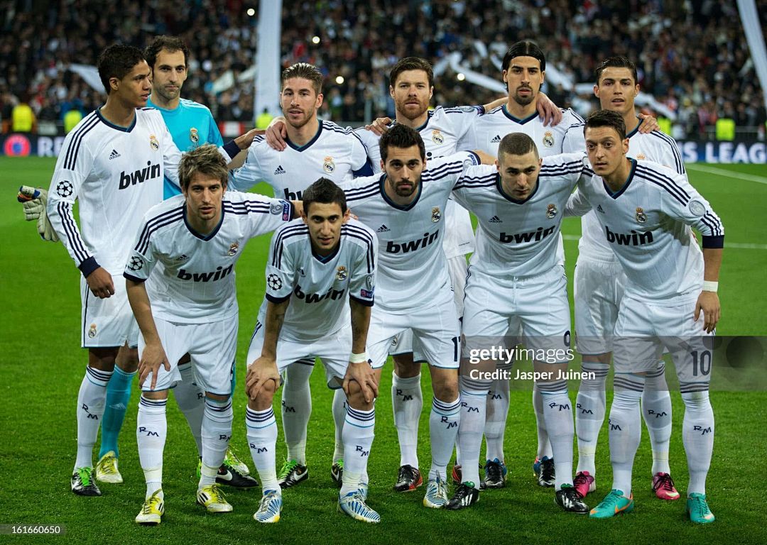 2012-13 Retro Real Madrid Home Kit Player 4