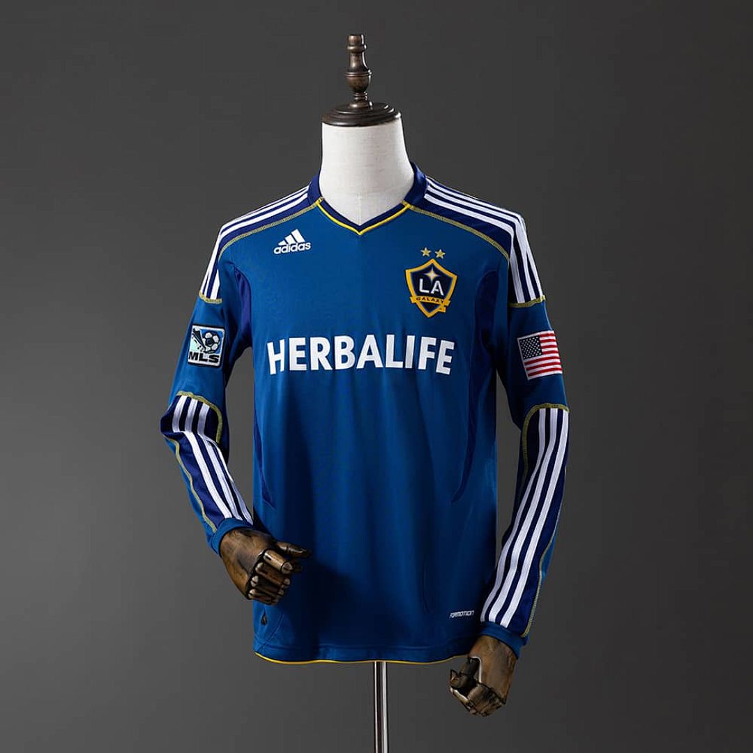 LA Galaxy 11_12 Away Long Sleeve Retro Jersey S-XXL
