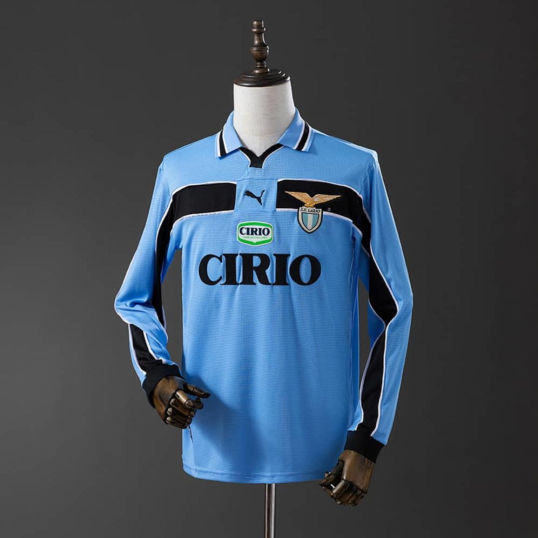 Retro long sleeve Lazio 98_99 home S-XXL