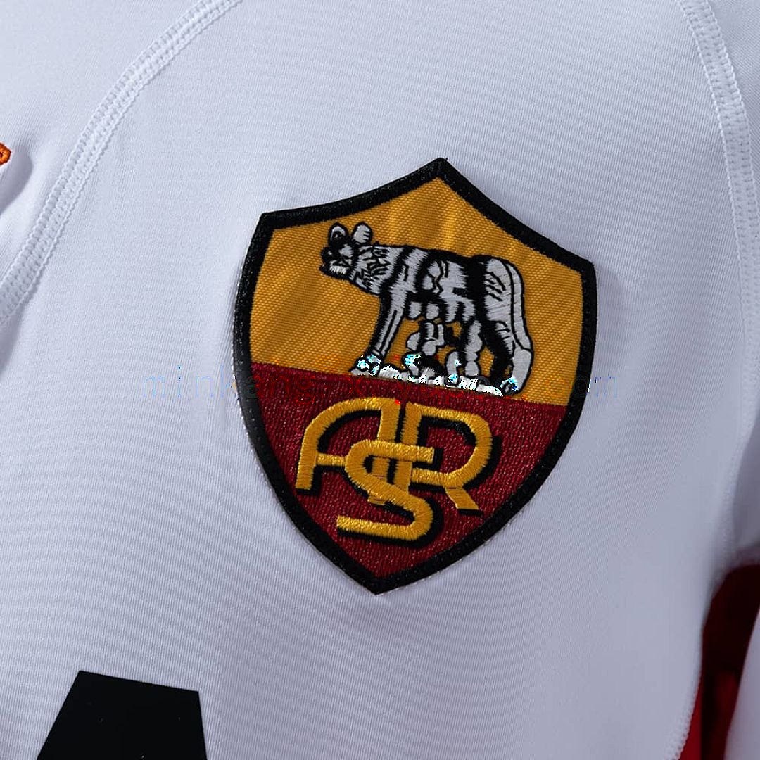 Roma 2001_02 extérieur manche longue rétro maillot S-XXL 4