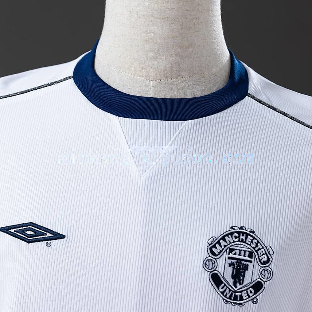 M-U 00_01 Away Long Sleeve Retro Jersey S-XXL 6