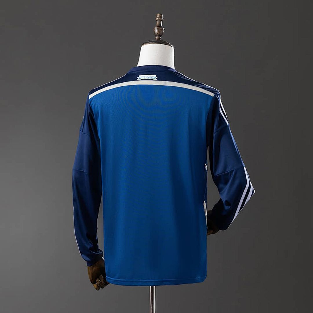 Argentina 2014 Away Long Sleeve Retro Jersey S-XXL 7