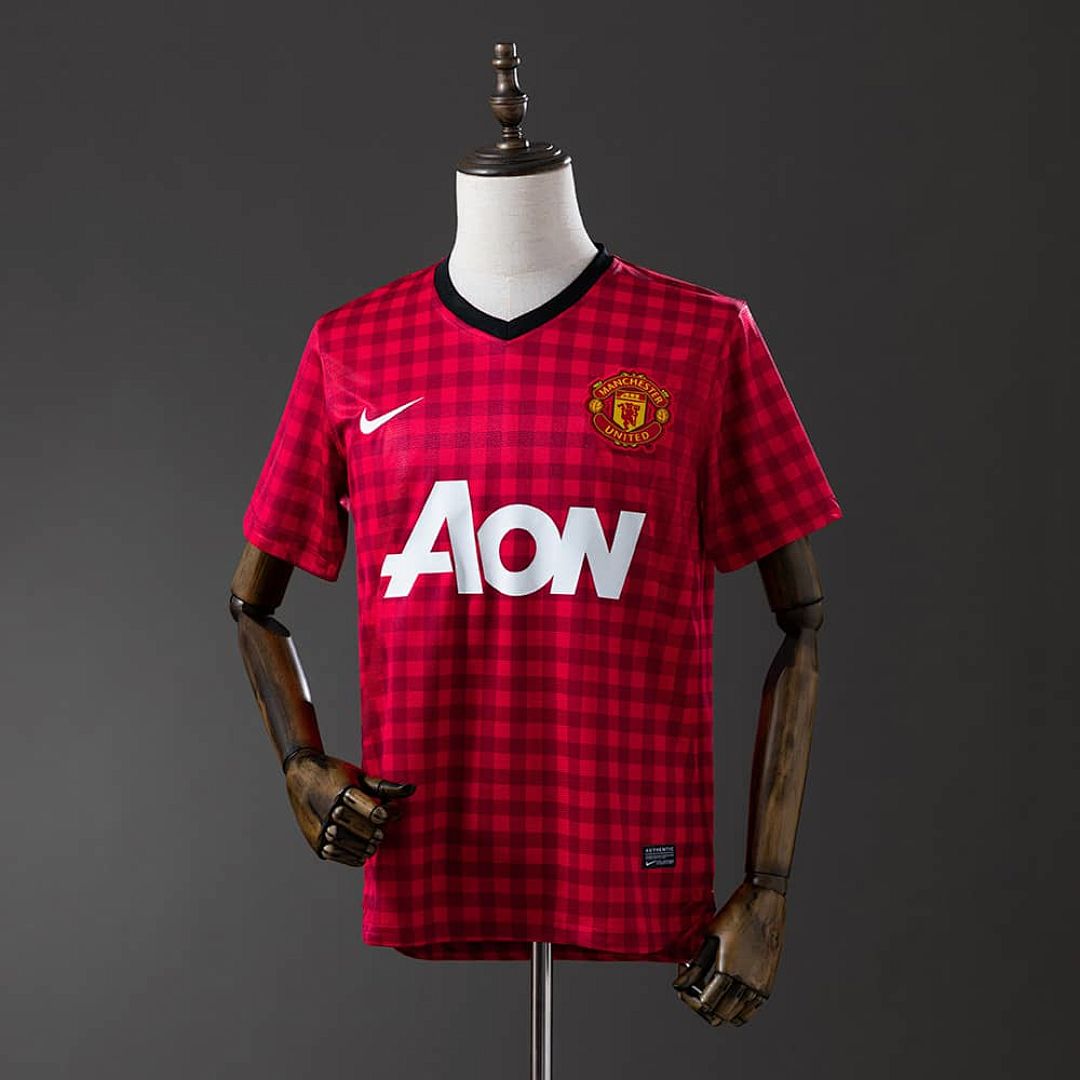 M-U 12_13 Home Retro Jersey S-XXL