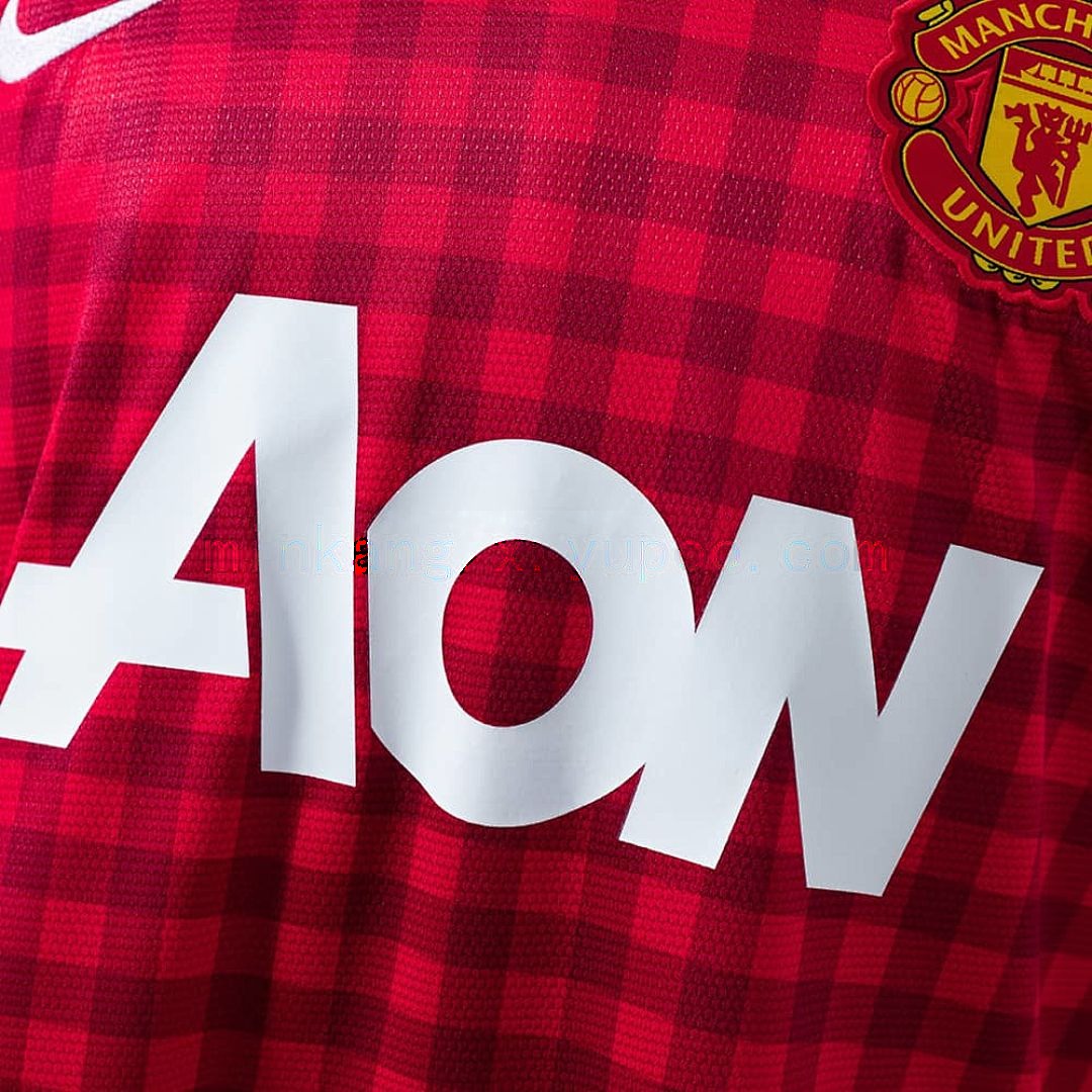 M-U 12_13 Home Retro Jersey S-XXL 7