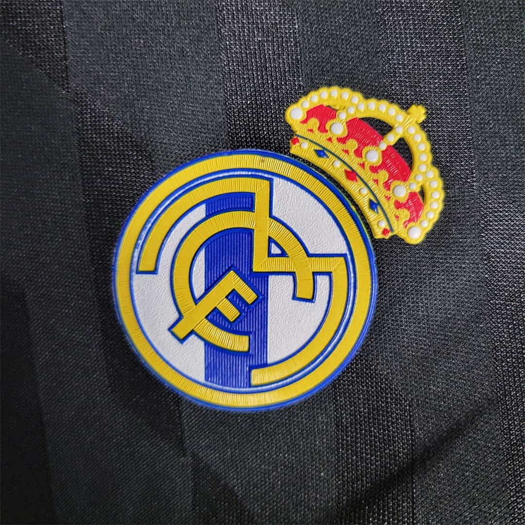 11-12 Real Madrid away black long sleeve 12