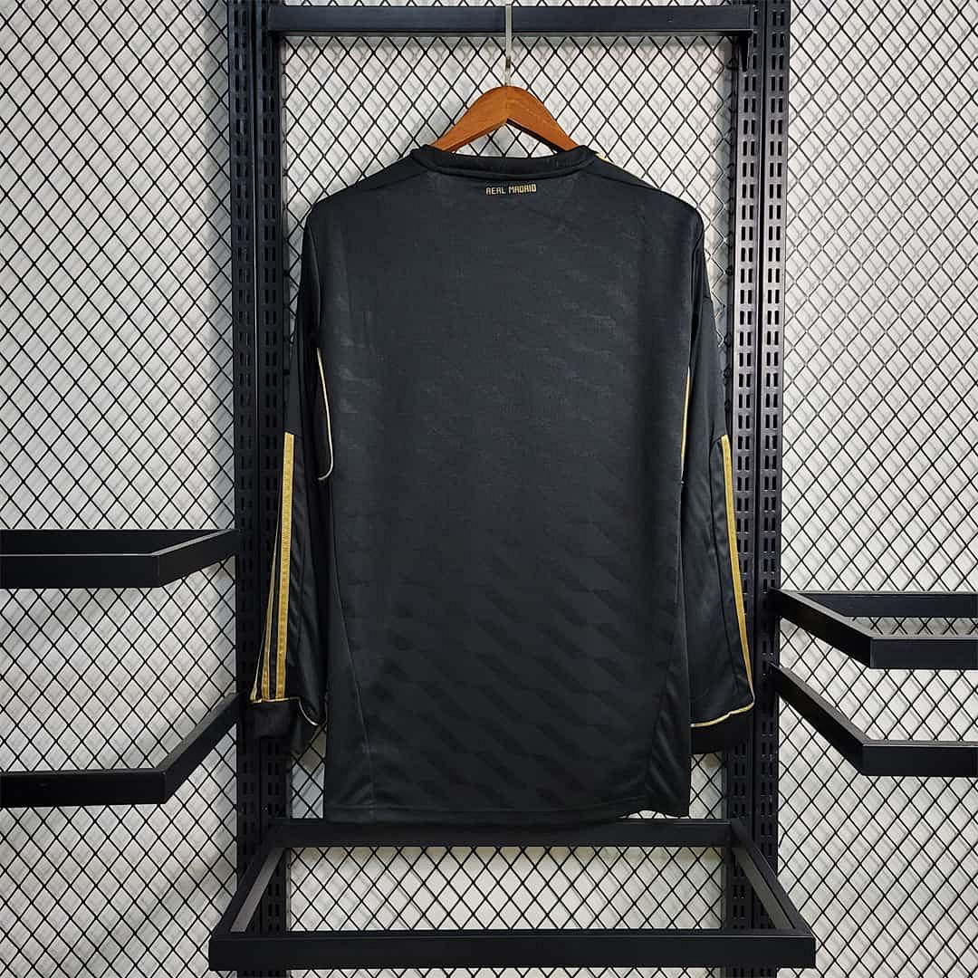 11-12 Real Madrid away black long sleeve 2