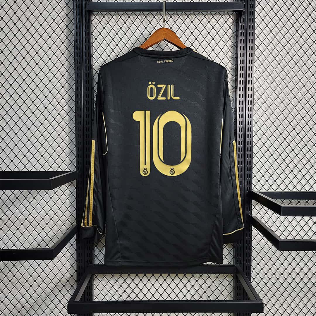 11-12 Real Madrid away black long sleeve 7