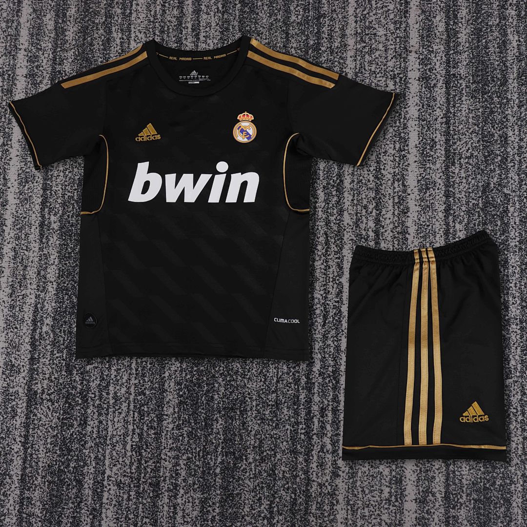 11-12 Retro Kids Real Madrid Away Kit