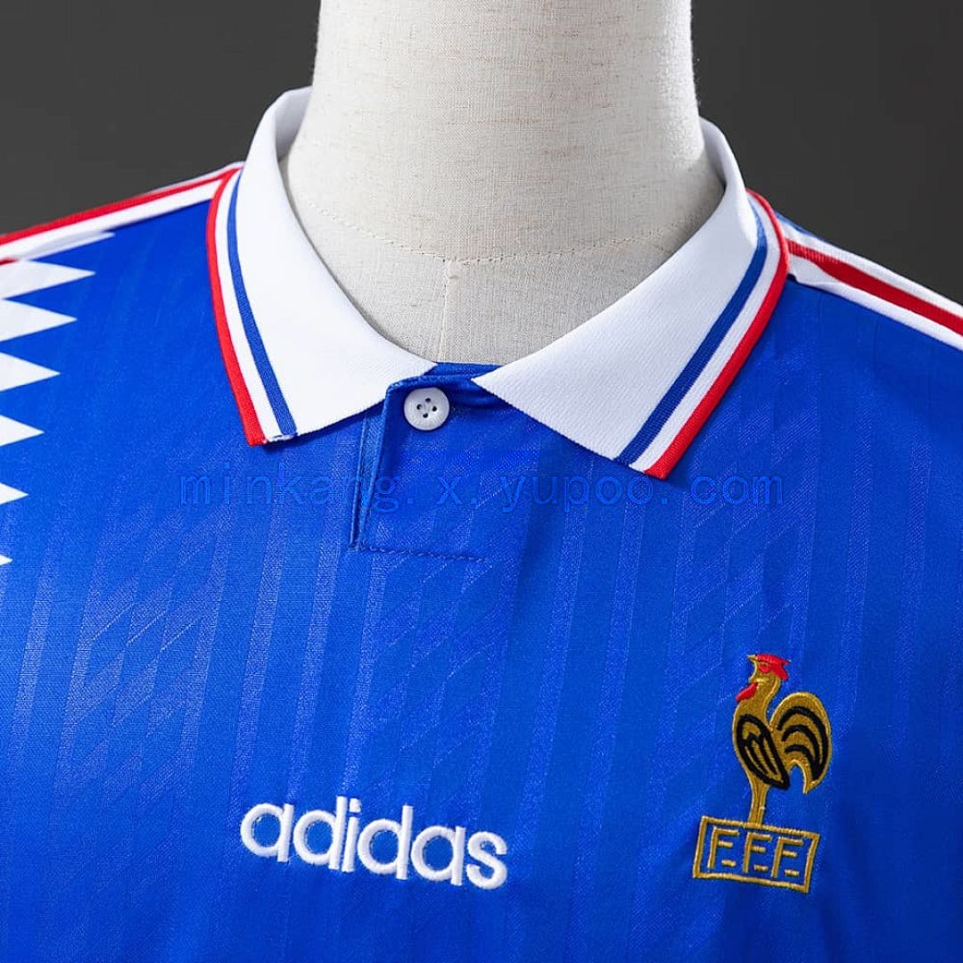 France 1994 Home Retro Jersey S-XXL 5