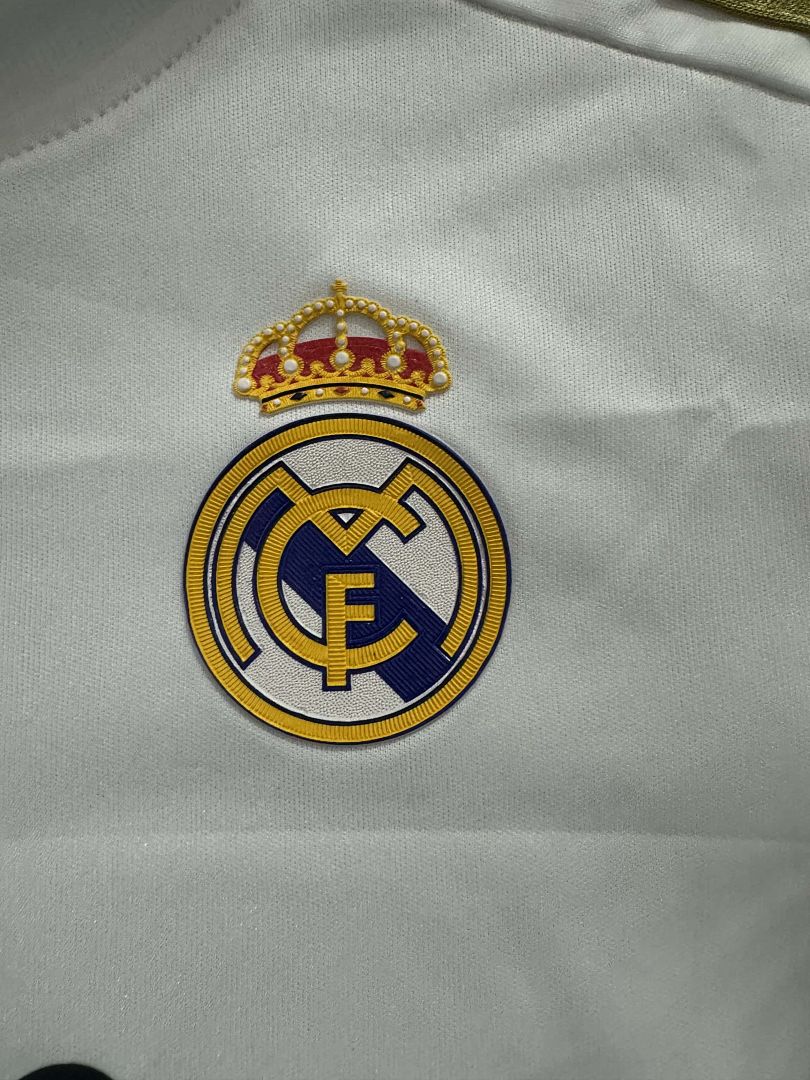 11-12 Retro Kids Real Madrid Home Kit 2