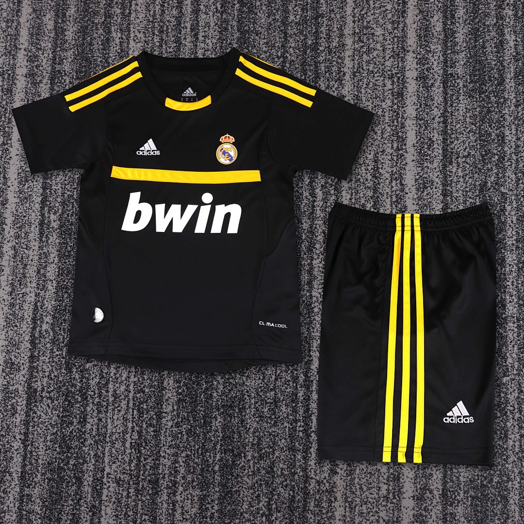 11-12 Retro Kids Real Madrid Goalkeeper Kit