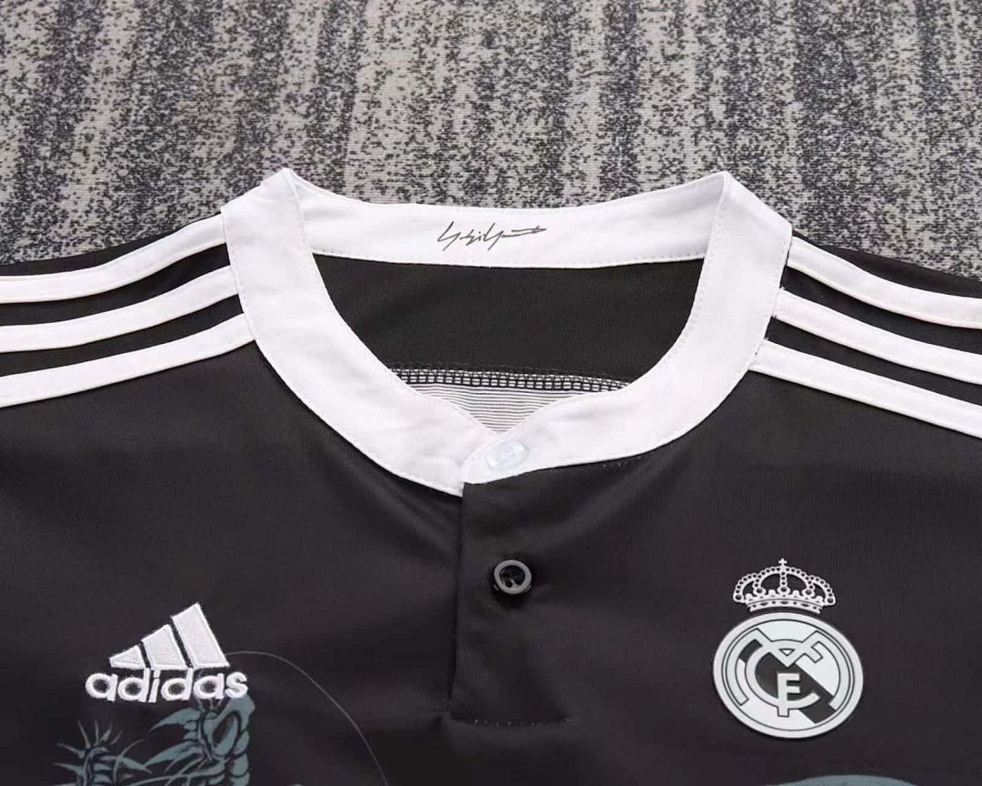 14-15 Retro Kids Real Madrid Second Away Kit 6