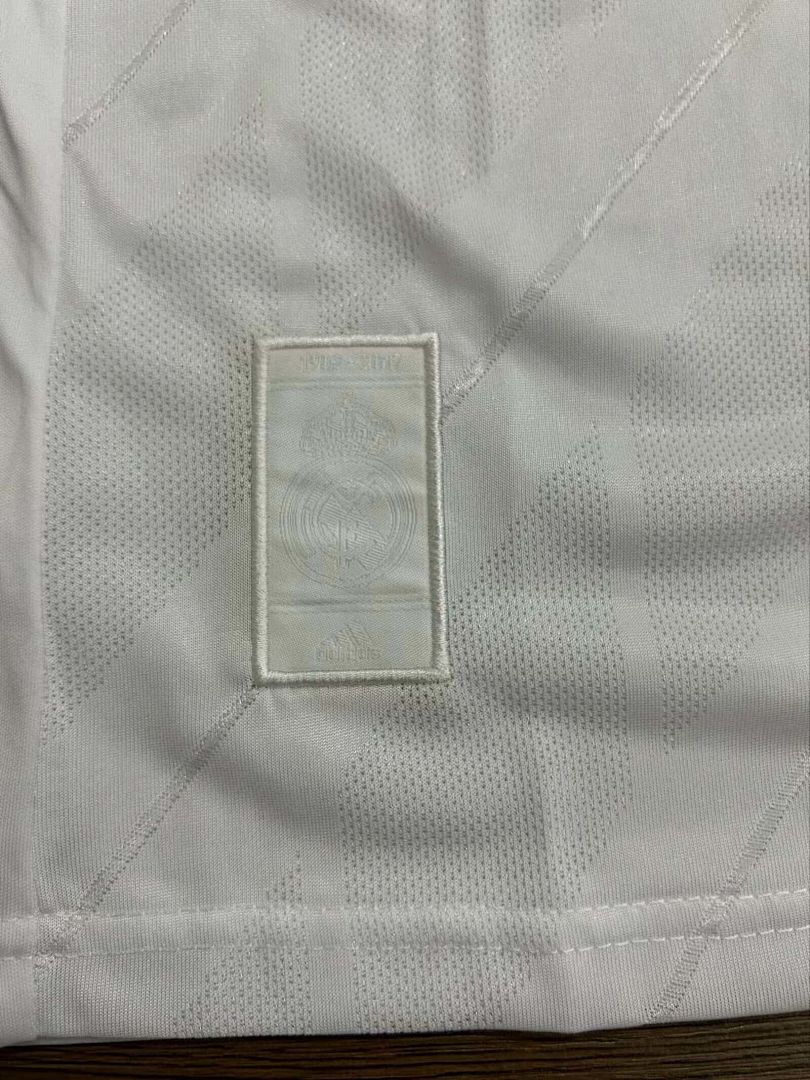 17-18 Retro Kids Real Madrid Home Kit 3