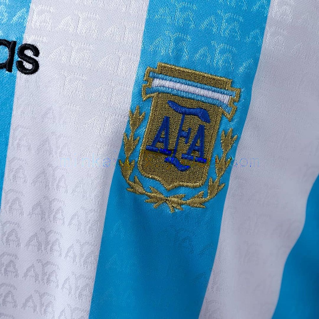 Argentina 1994 local retro camiseta S-XXL 4