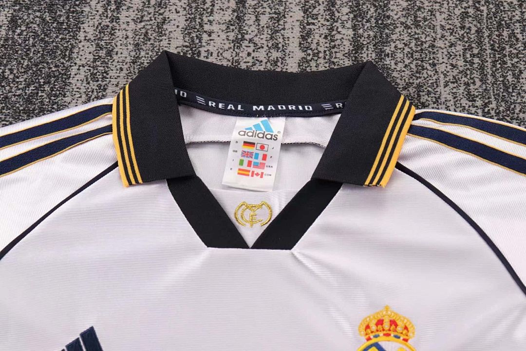 1998-00 Retro Kids Real Madrid Home Kit 9