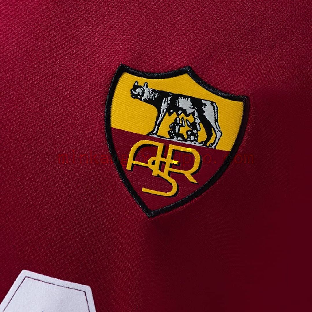Roma 98_99 domicile manche longue rétro maillot S-XXL 4