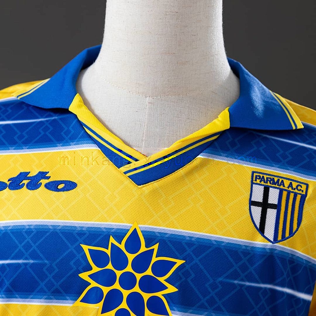 Parma 98_99 Home Long Sleeve Retro Jersey S-XXL 6