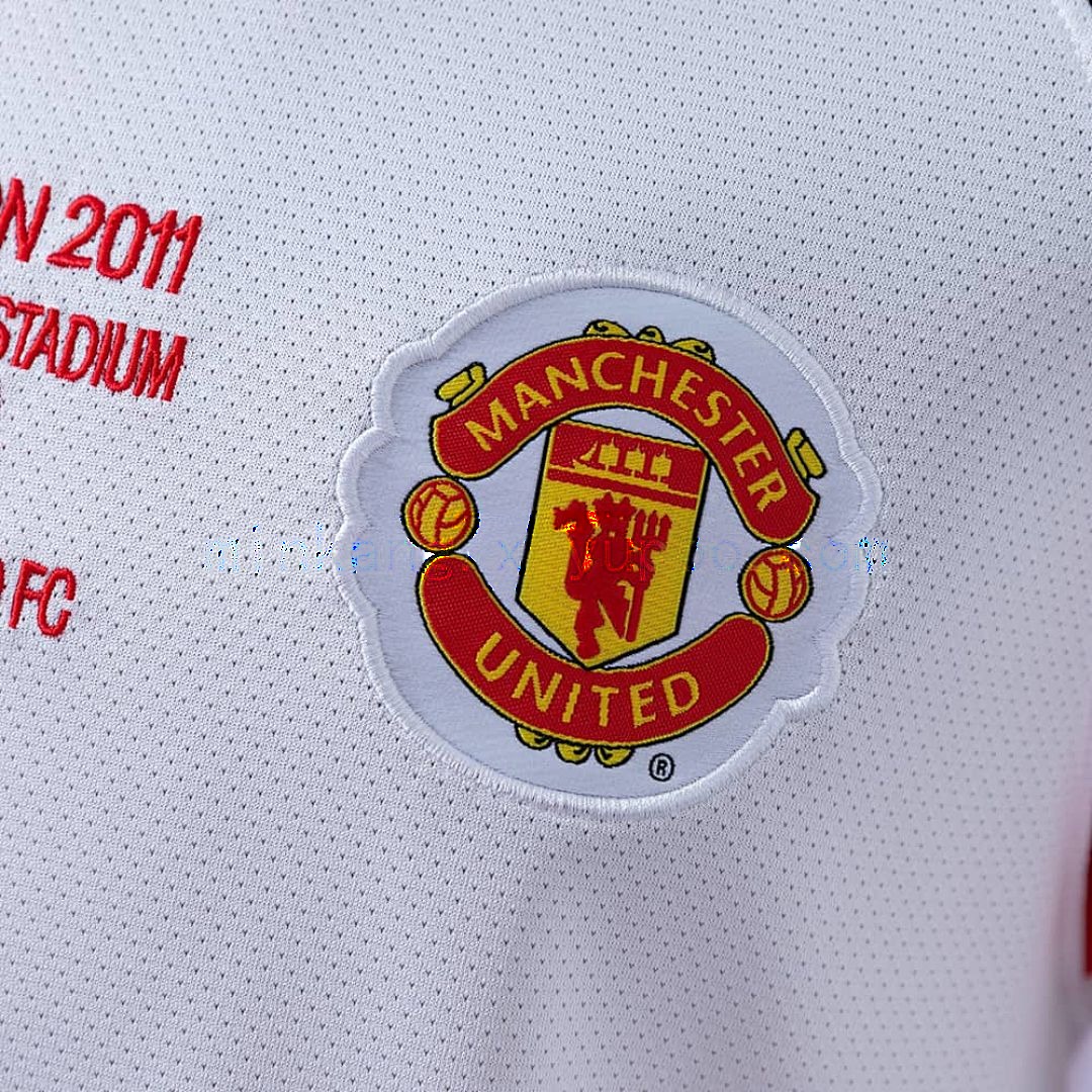 M-U 10_11 Away Long Sleeve Retro Jersey S-XXL 5