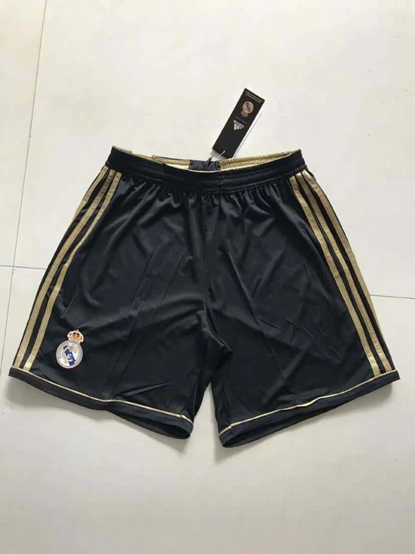 11-12 Real Madrid black shorts