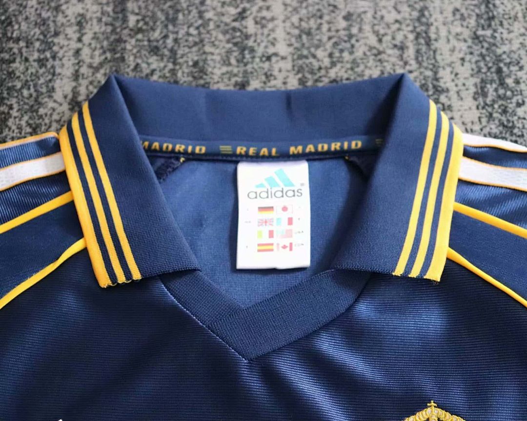 1998-00 Retro Kids Real Madrid Second Away Kit 8