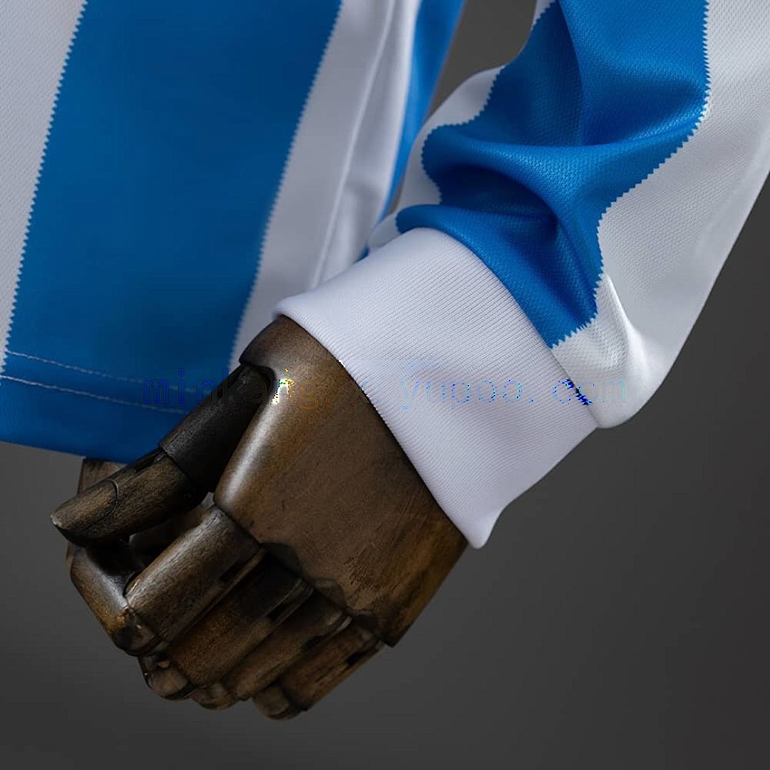 Argentina 1986 Home Long Sleeve Retro Jersey S-XXL 2