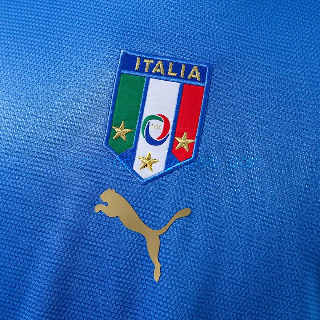 Italy 2006 domicile manche longue rétro maillot S-XXL 3