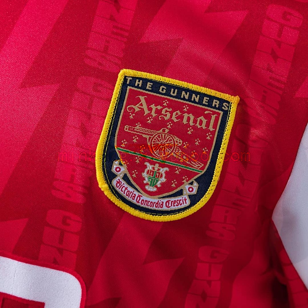 Arsenal 94_96 Home Retro Jersey 5