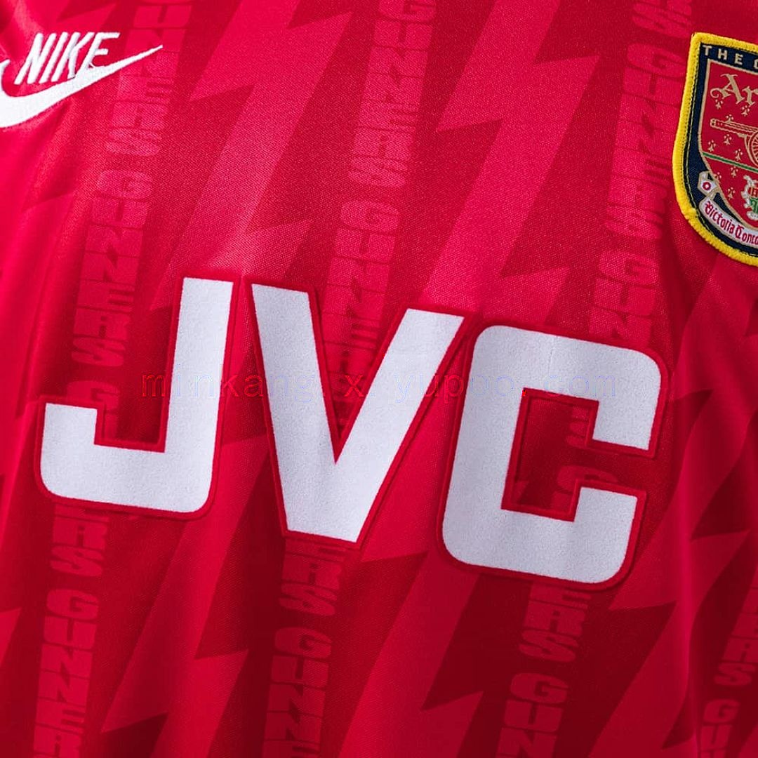 Arsenal 94_96 Home Retro Jersey 6