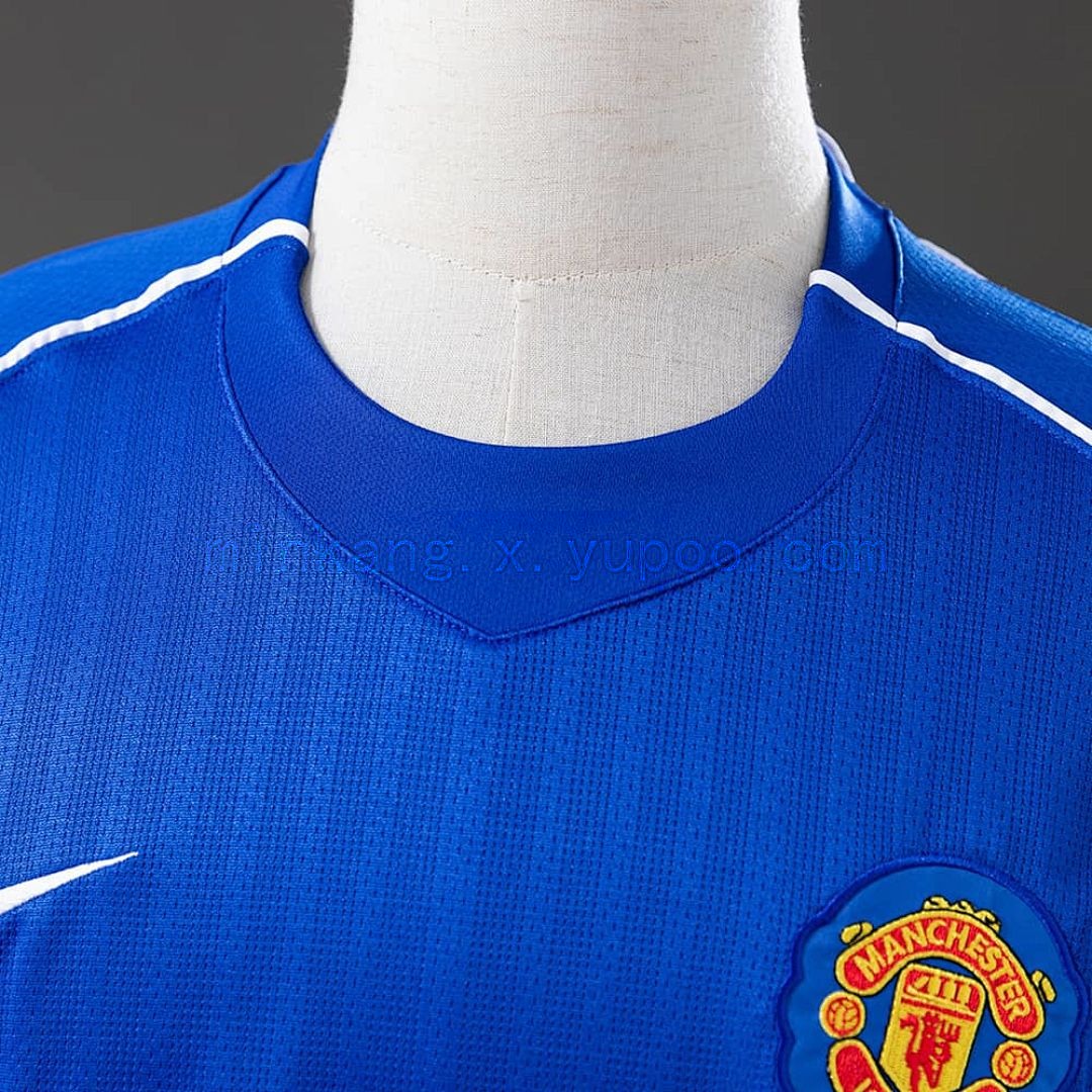 M-U 07_08 Goalkeeper Blue Retro Jersey S-XXL 7
