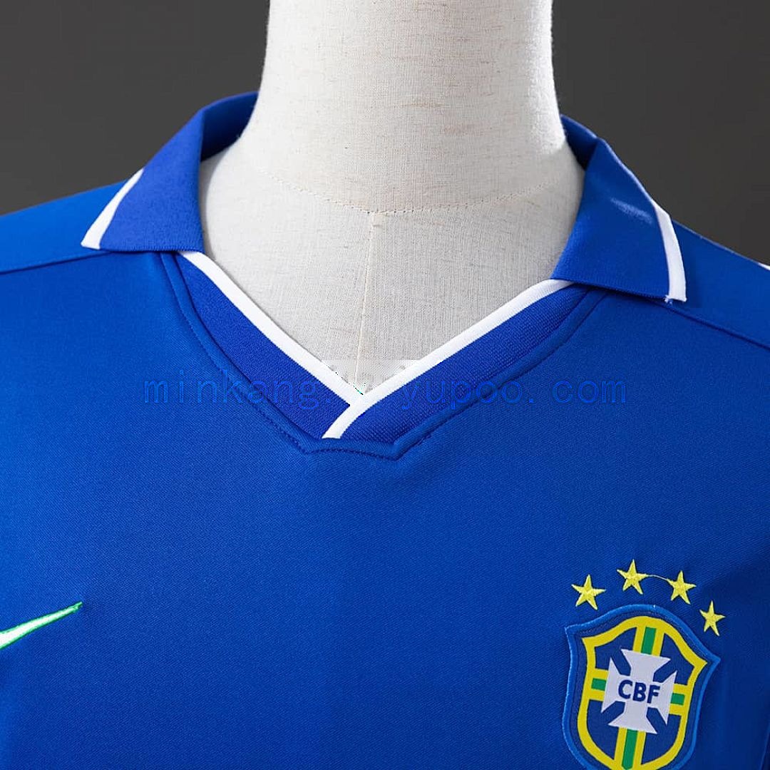Brazil 1997 Away Retro Jersey S-XXL 6