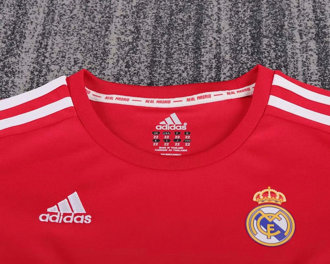 11-12 Retro Kids Real Madrid Second Away Kit 4