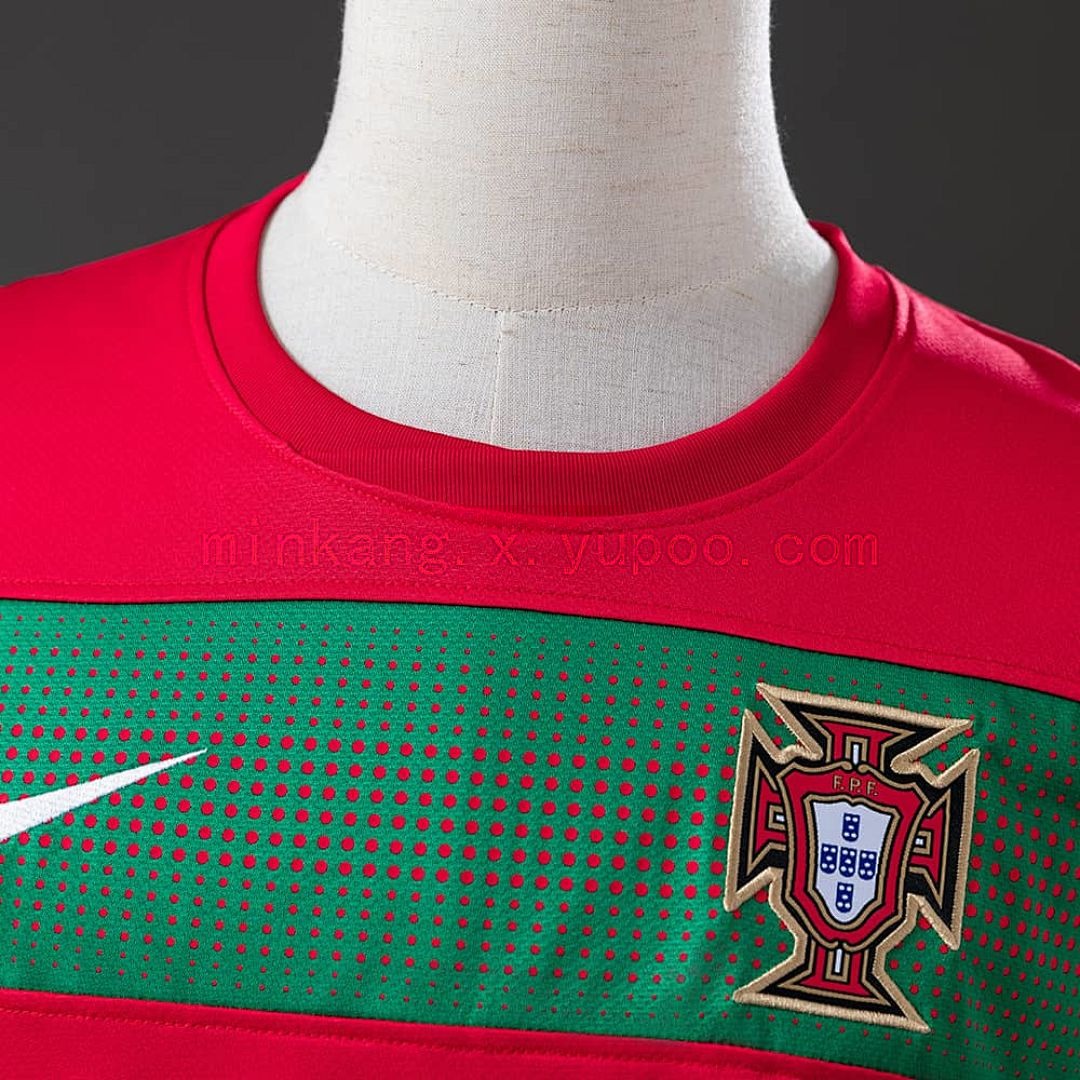 Portugal 2010 Home Retro Jersey S-XXL 6