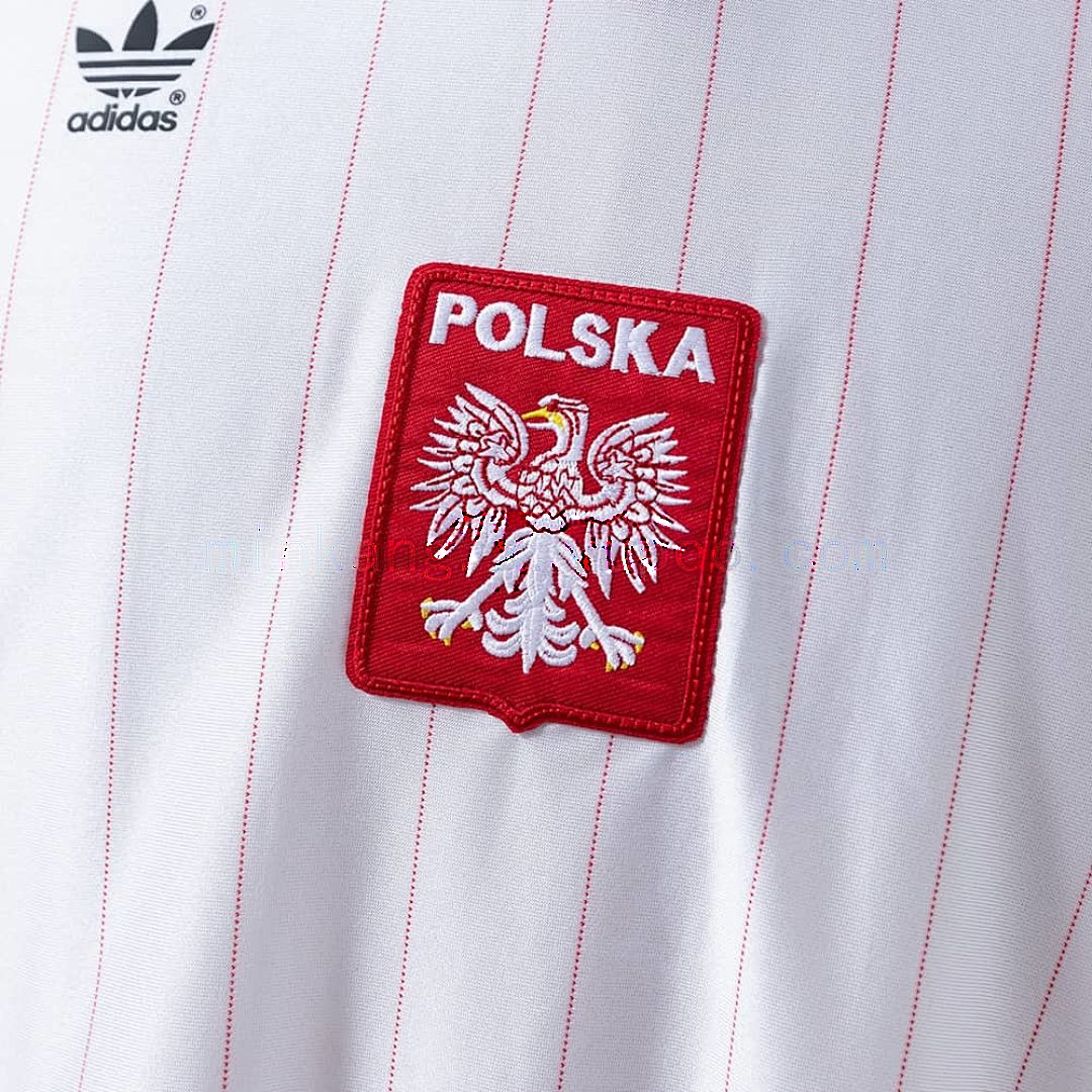 Poland 1982 Home Retro Jersey S-XXL 4