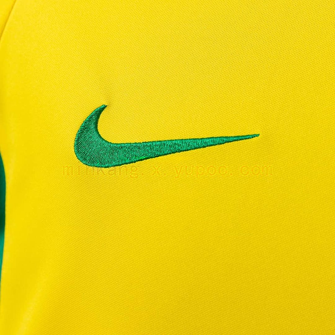 Brazil 2002 Home Long Sleeve Retro Jersey S-XXL 3