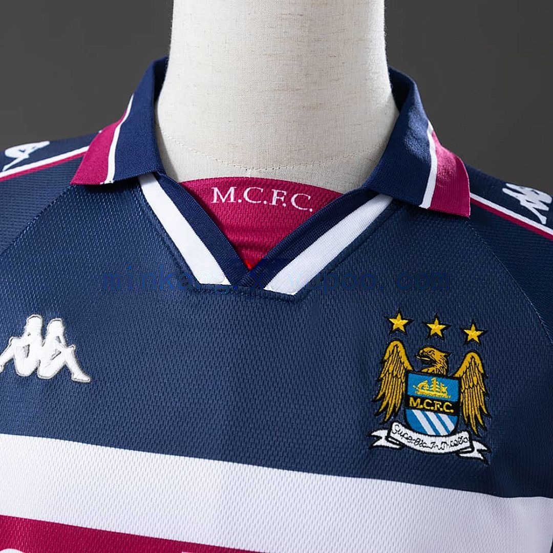 Manchester City 97_98 Away Long Sleeve Retro Jersey S-XXL 7