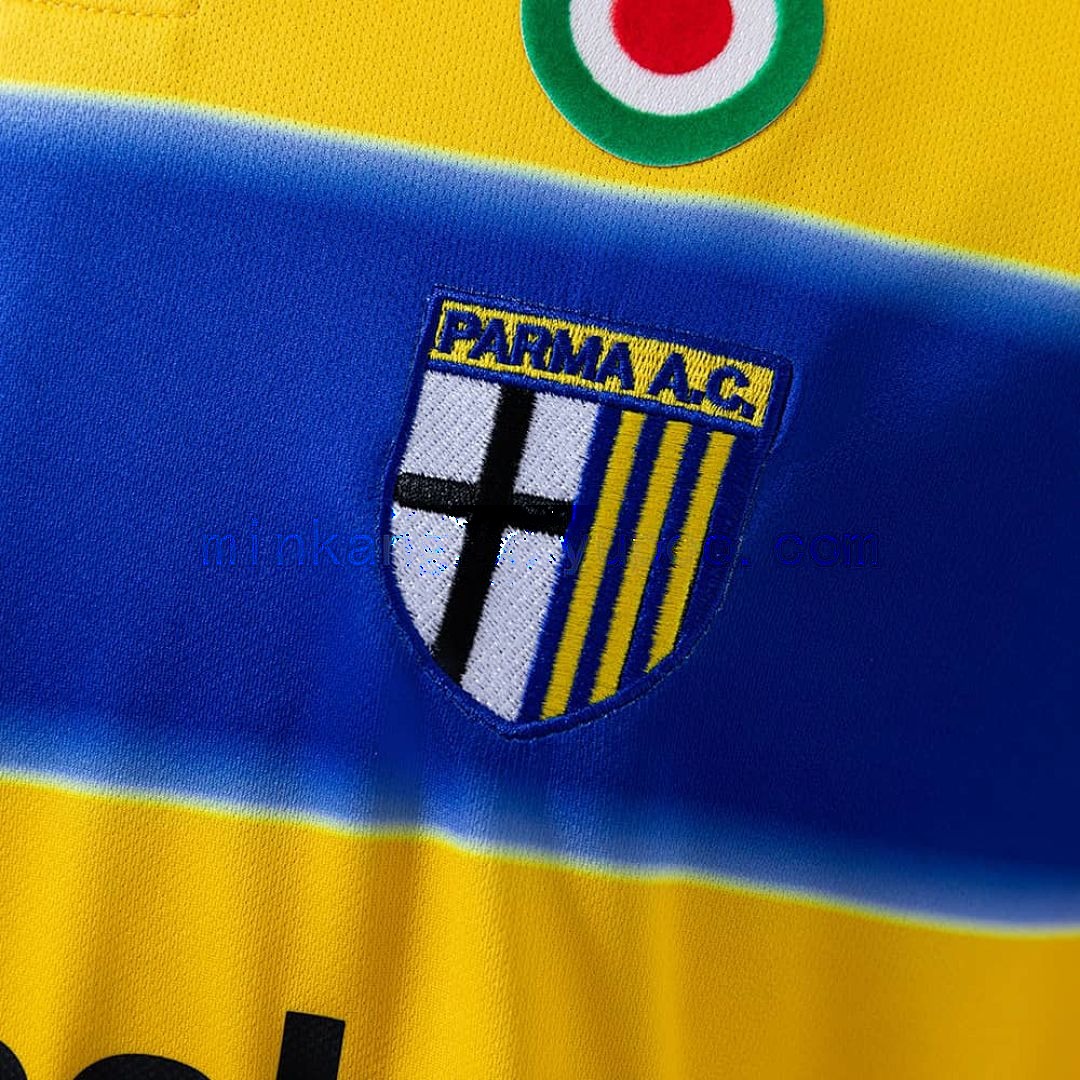 Parma Calcio 99_00 Home Long Sleeve Retro Jersey S-XXL 4