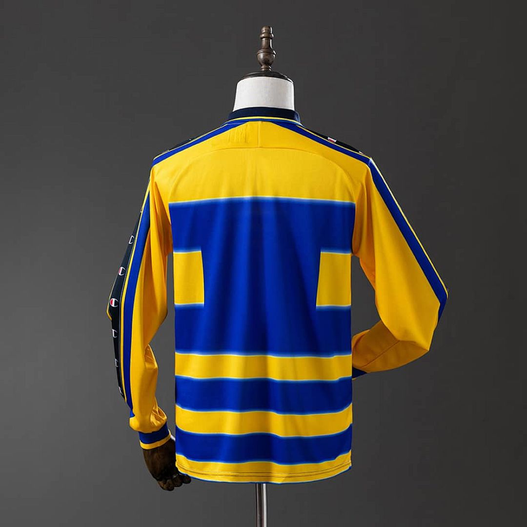 Parma Calcio 99_00 Home Long Sleeve Retro Jersey S-XXL 7