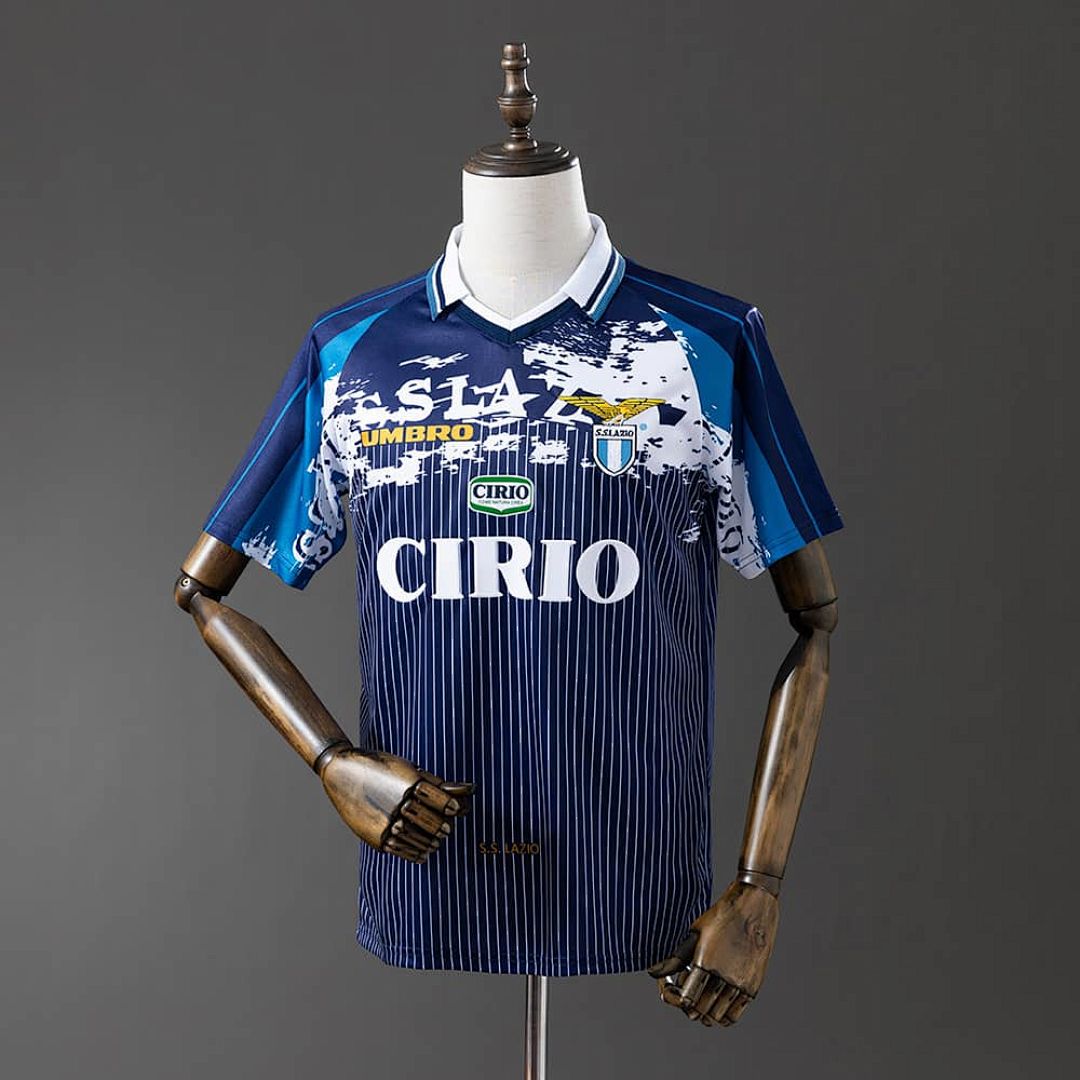 lazio 96_97 visitante retro camiseta S-XXL