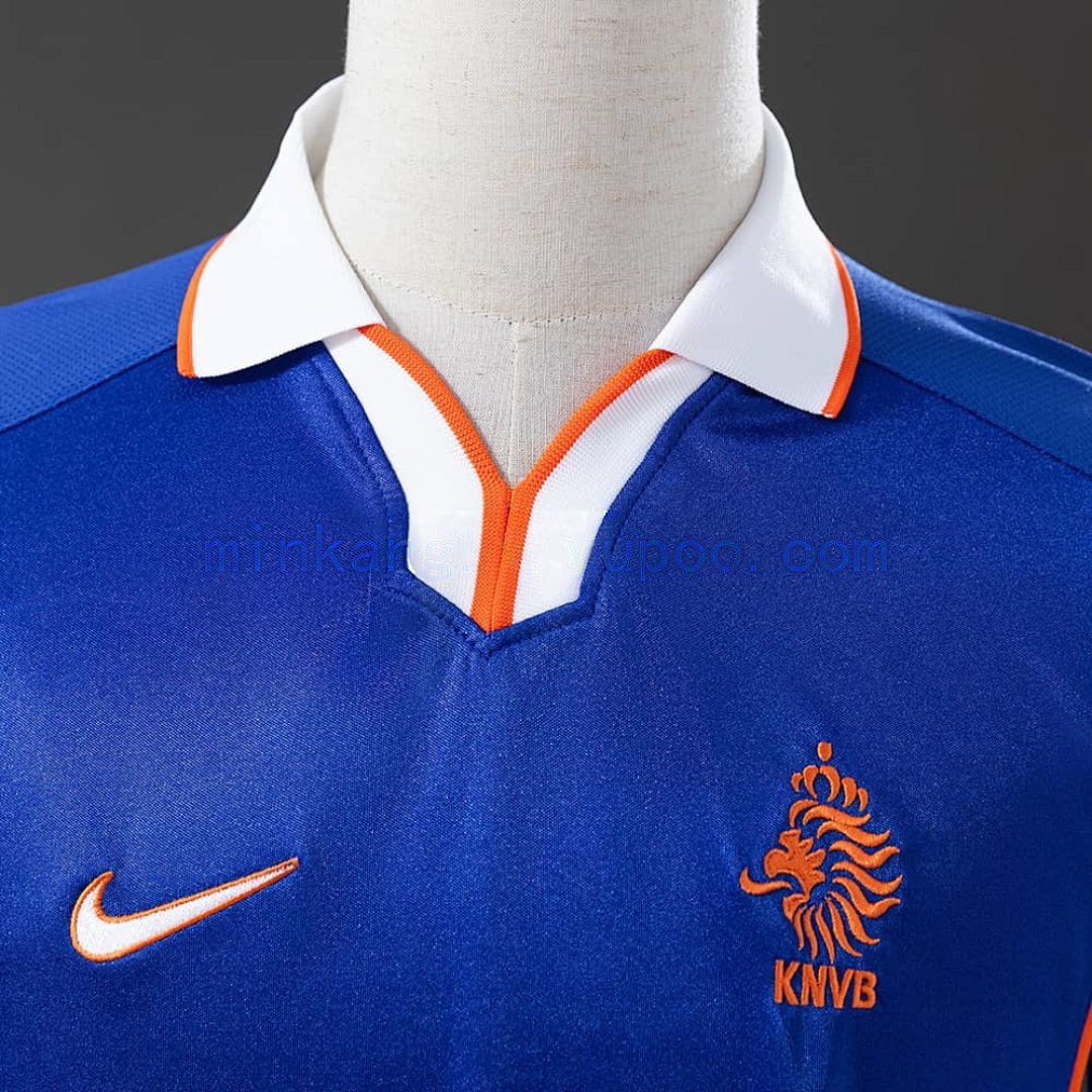 Netherlands 1998 Away Retro Jersey S-XXL 6