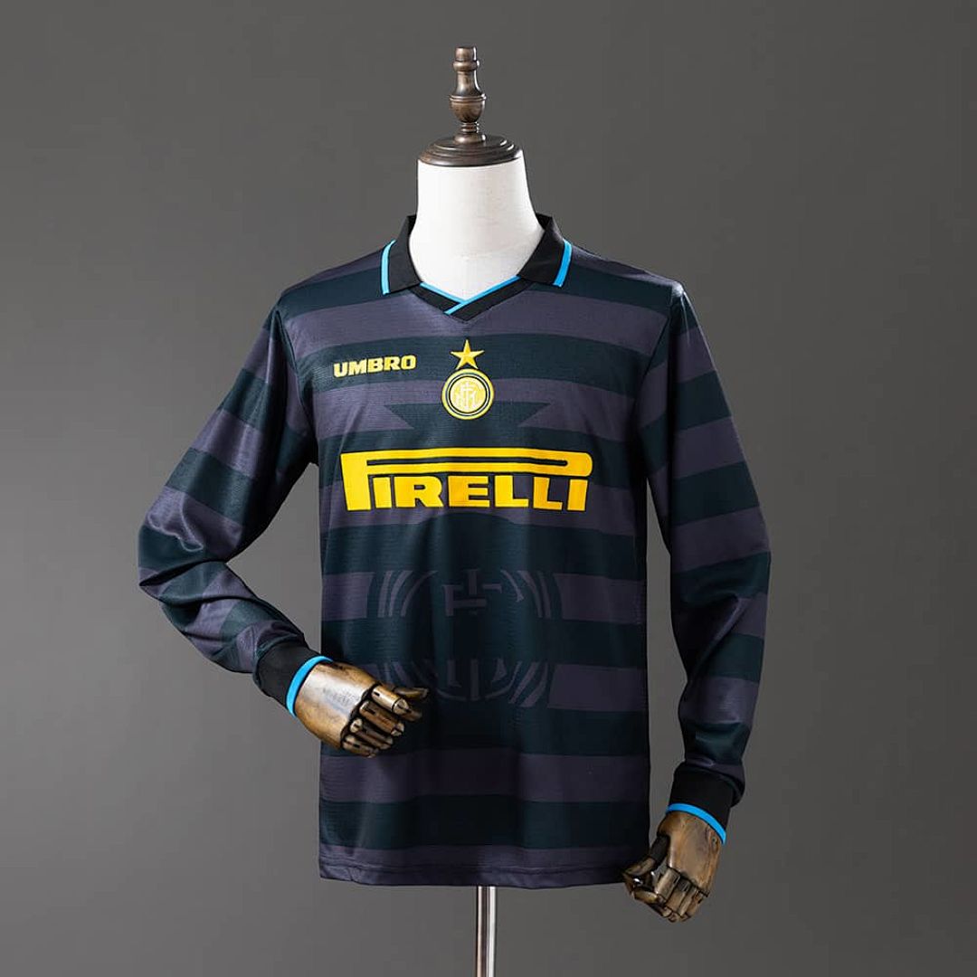 Inter Milan 97_98 Third Away Long Sleeve Retro Jersey S-XXL