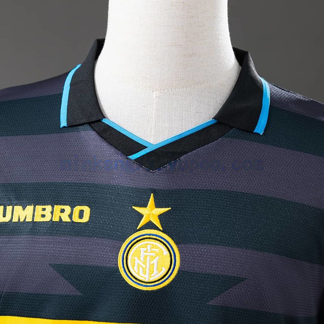 Inter Milan 97_98 Third Away Long Sleeve Retro Jersey S-XXL 6