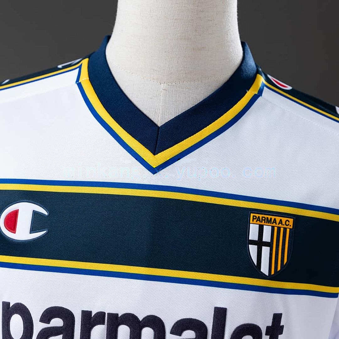 Parma Calcio 02_03 Away Long Sleeve Retro Jersey S-XXL 6