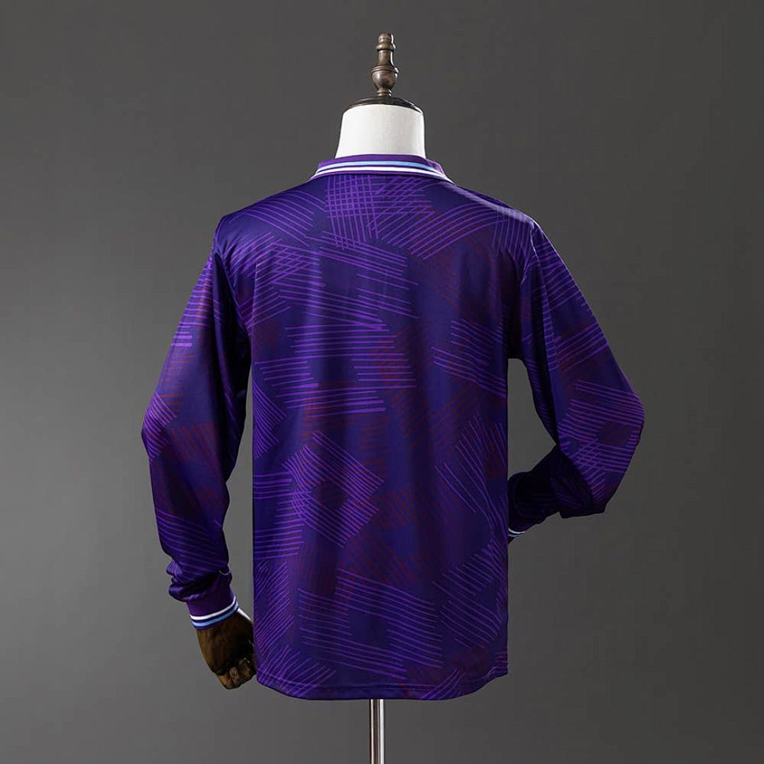 Fiorentina 92_93 Home Long Sleeve Retro Jersey S-XXL 7