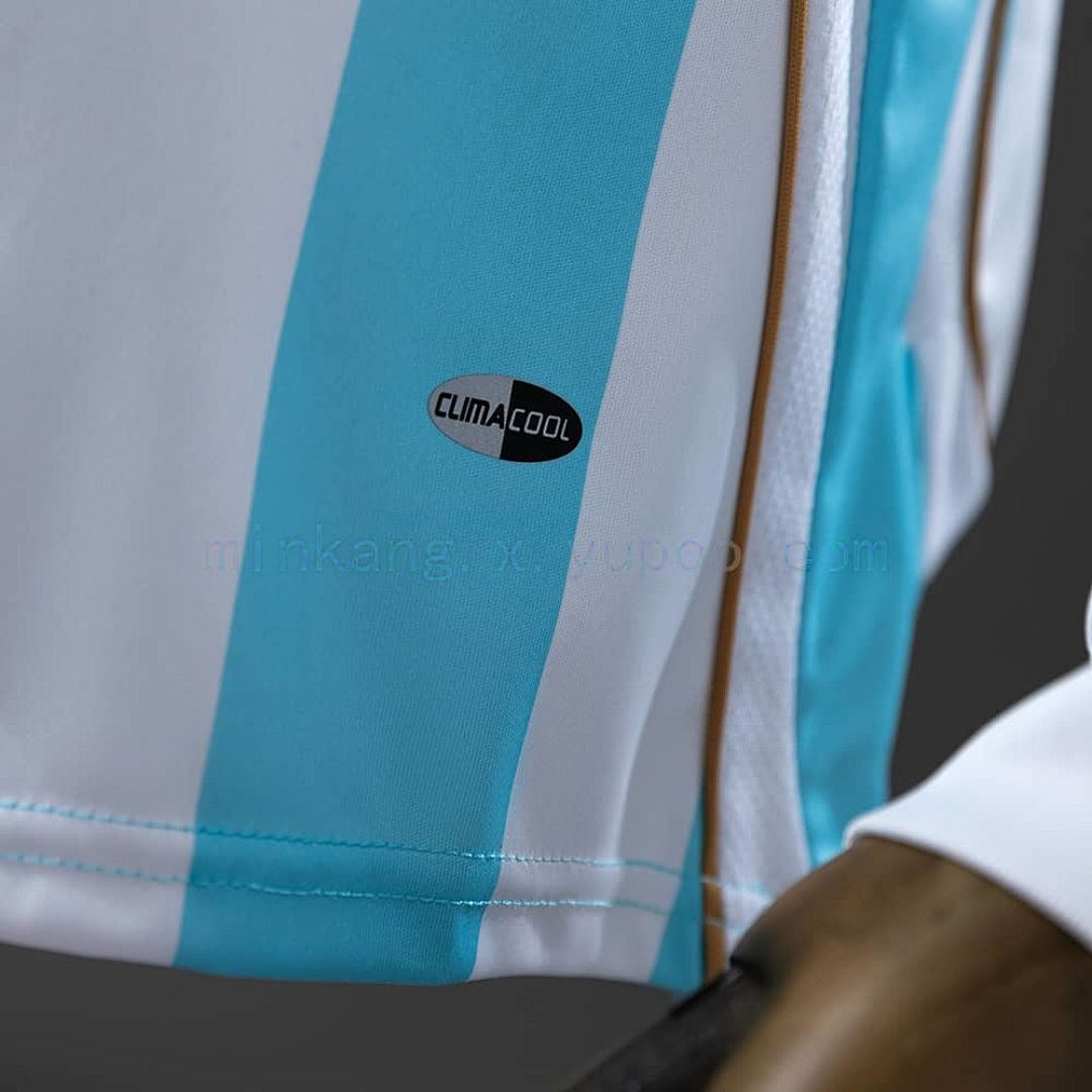 Argentina 2006 local manga larga retro camiseta S-XXL 2