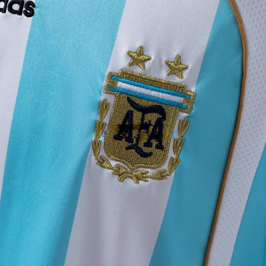 Argentina 2006 local manga larga retro camiseta S-XXL 5