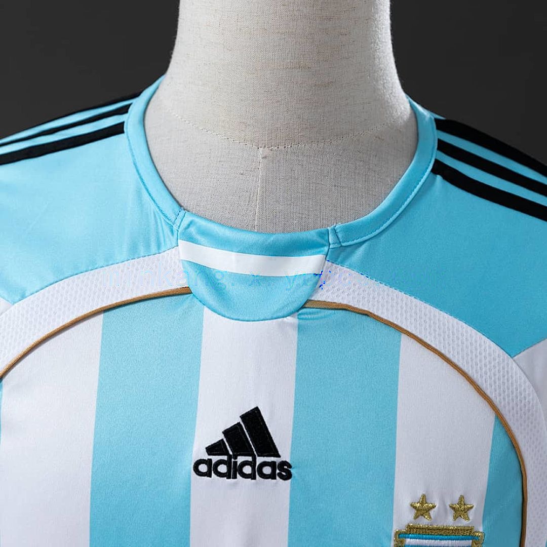 Argentina 2006 local manga larga retro camiseta S-XXL 6