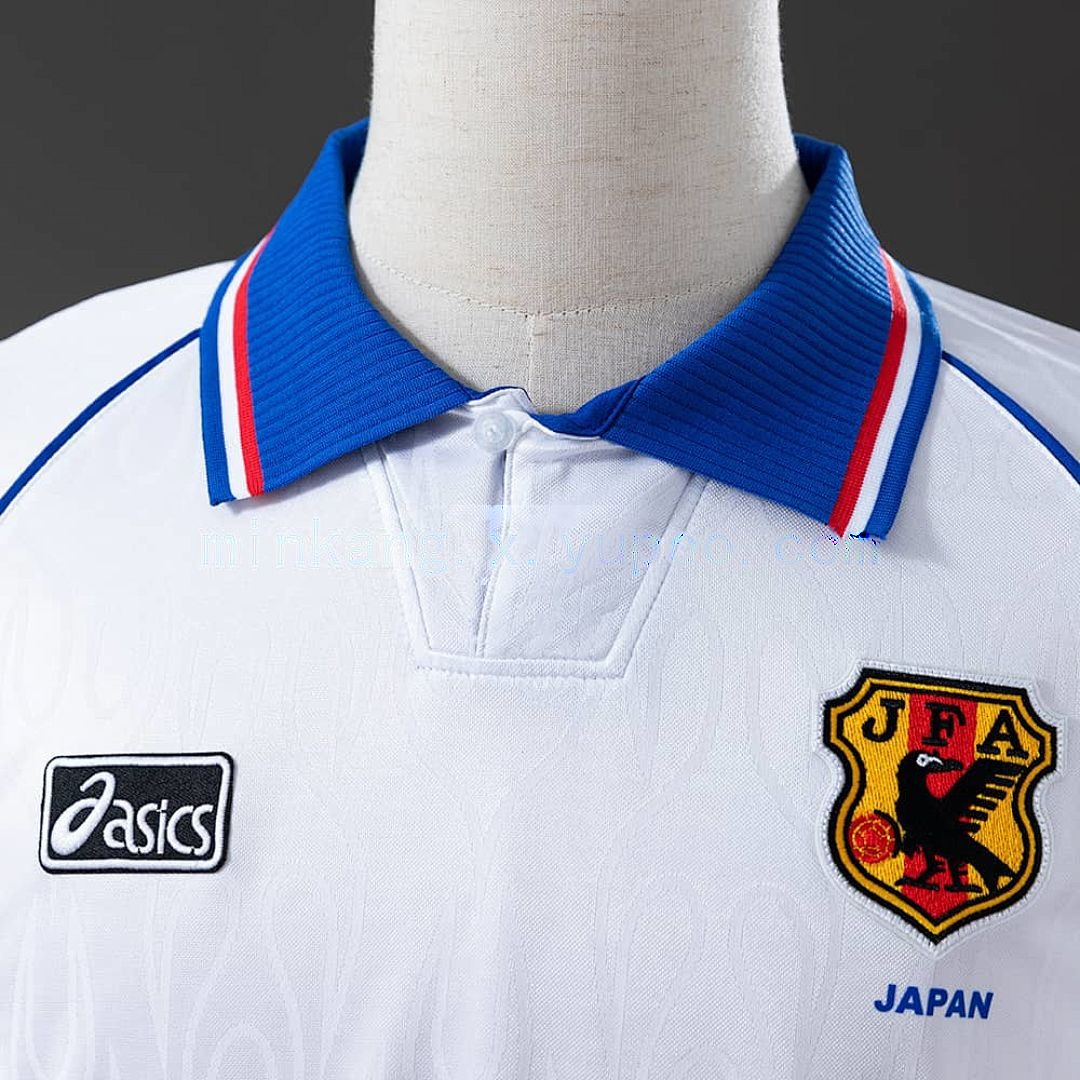 Japan 1998 visitante manga larga retro camiseta S-XXL 6