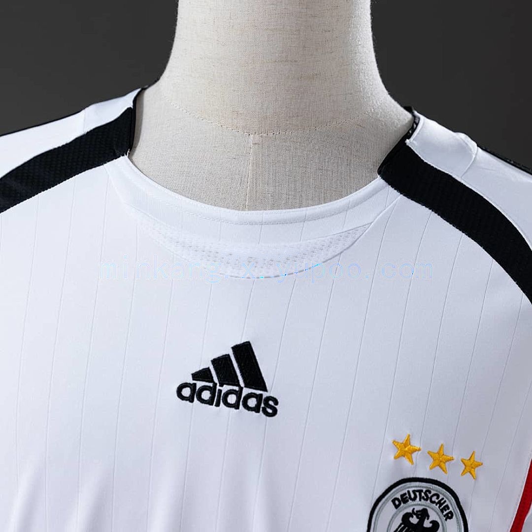 Germany 2006 Home Long Sleeve Retro Jersey S-XXL 6