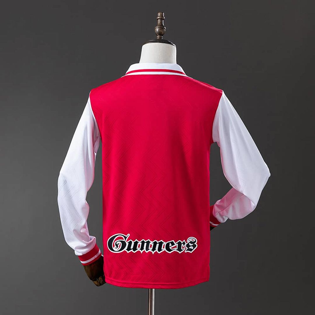 Arsenal 96_97 Home Long Sleeve Retro Jersey S-XXL 8