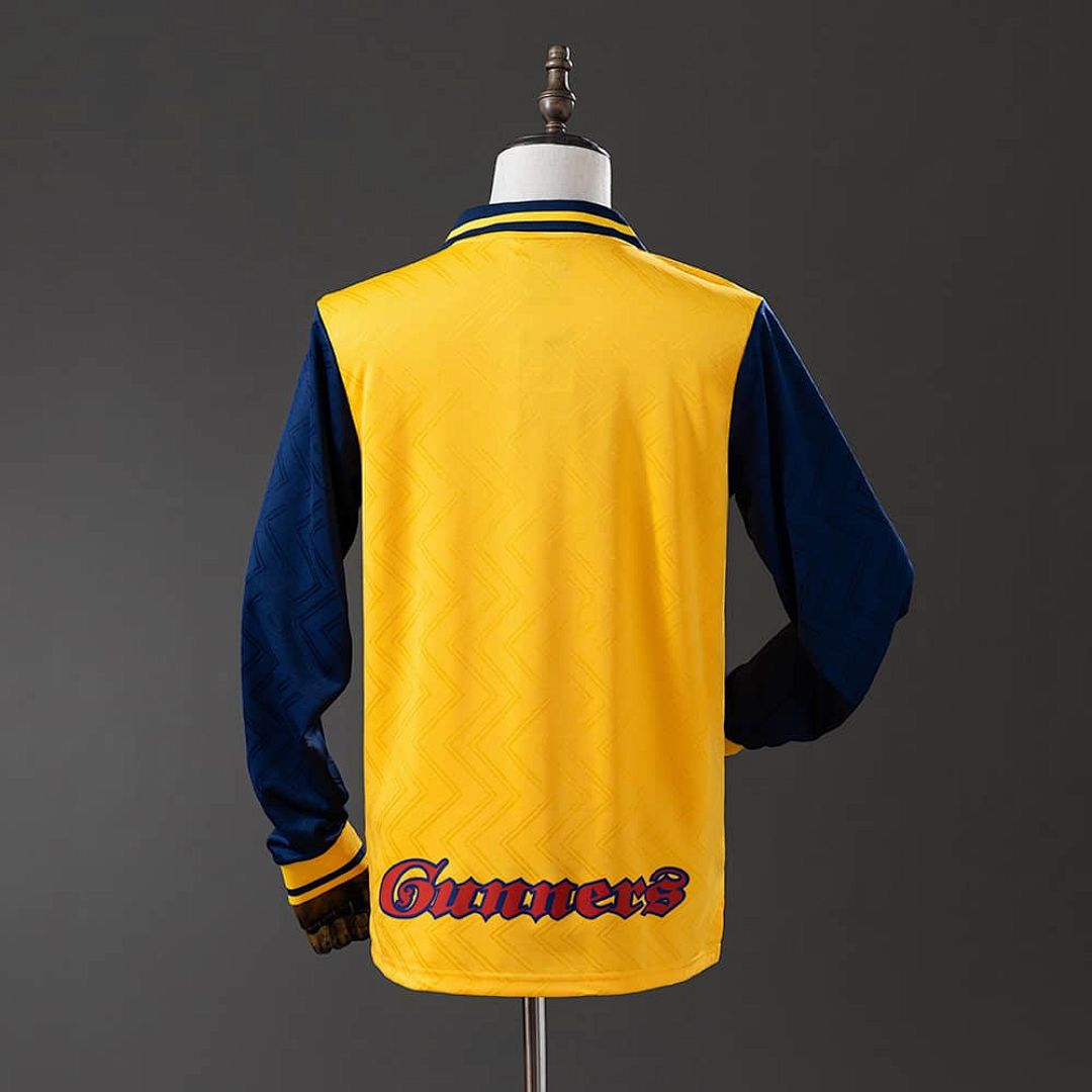 Arsenal 96_97 Away Long Sleeve Retro Jersey S-XXL 8